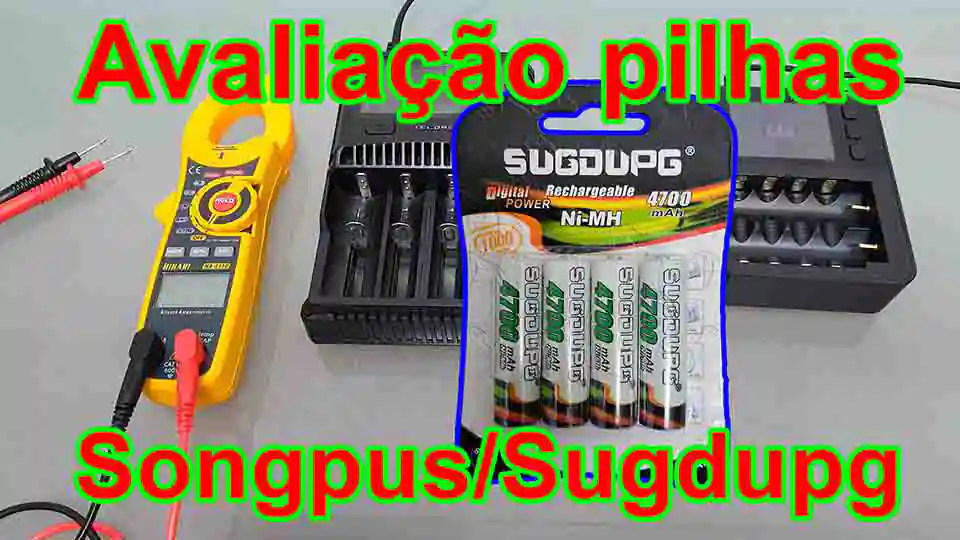 Pilha Recarregável Songpus/Sugdupg é boa?
