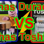 Pilhas Recarregáveis Duracell 2500 mAh vs Pilhas Recarregáveis Toshiba 2600 mAh