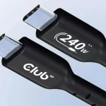 Os primeiros cabos USB-C de 240W acabaram de chegar