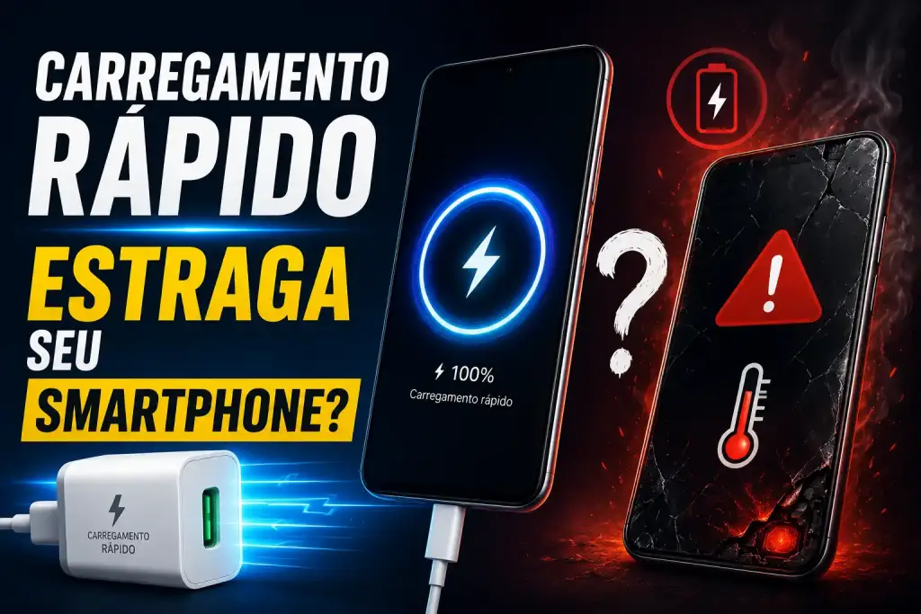 O carregamento rápido do seu smartphone é ruim para a saúde da bateria?