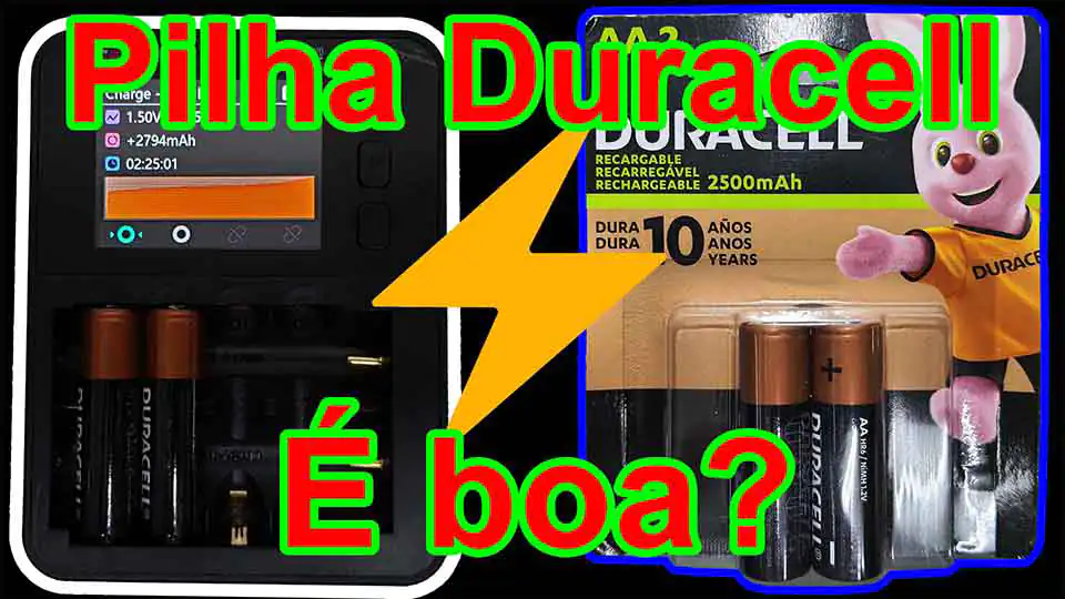 Pilha Recarregável Duracell é boa?