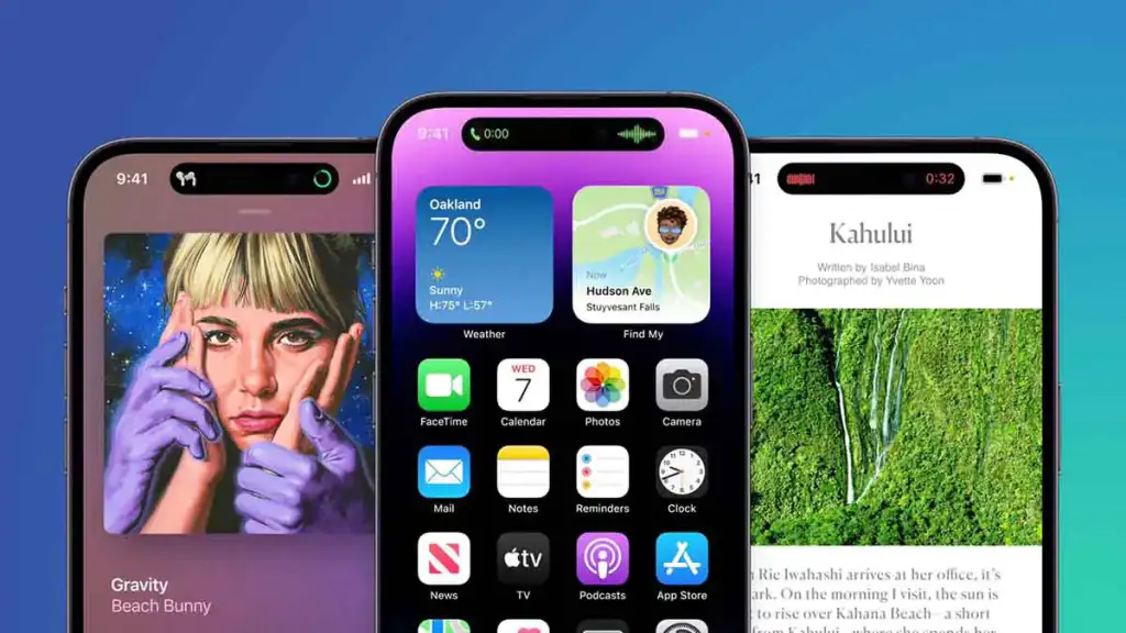 Como funciona a nova ‘Dynamic Island’ do iPhone 14 Pro