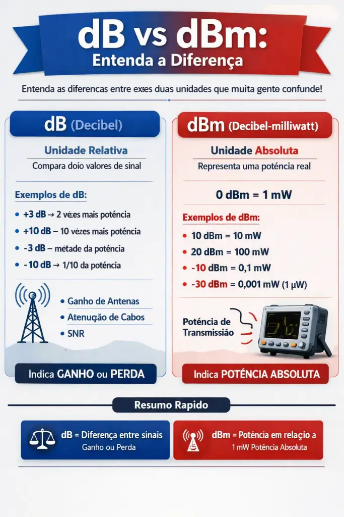 dB vs dBm