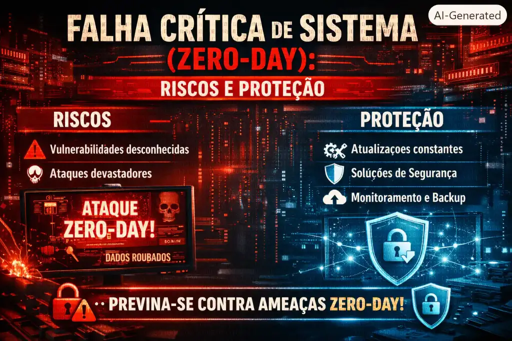 Falha Crítica de Sistema (Zero-Day)