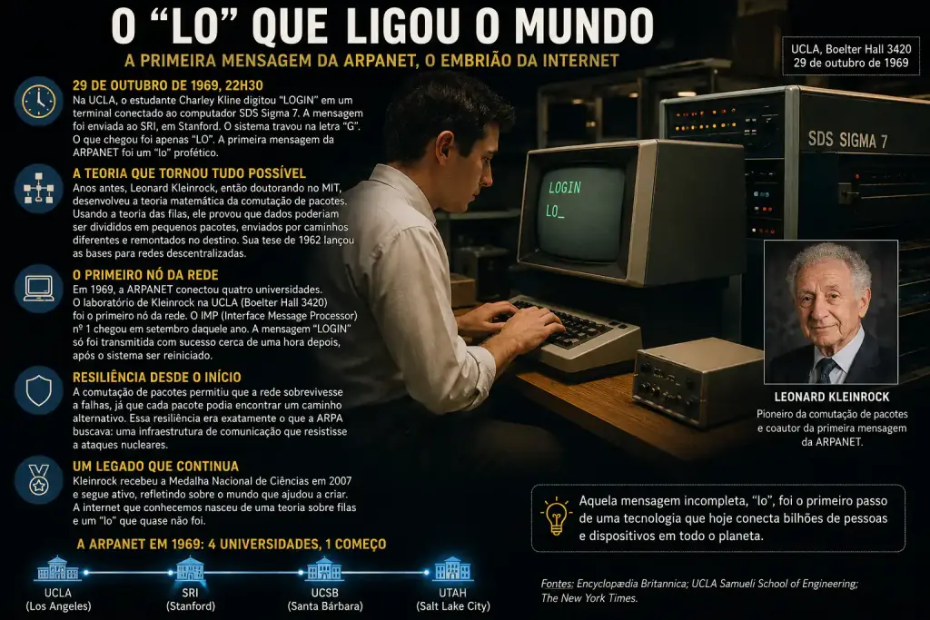 AS DUAS LETRAS QUE DERAM ORIGEM À INTERNET