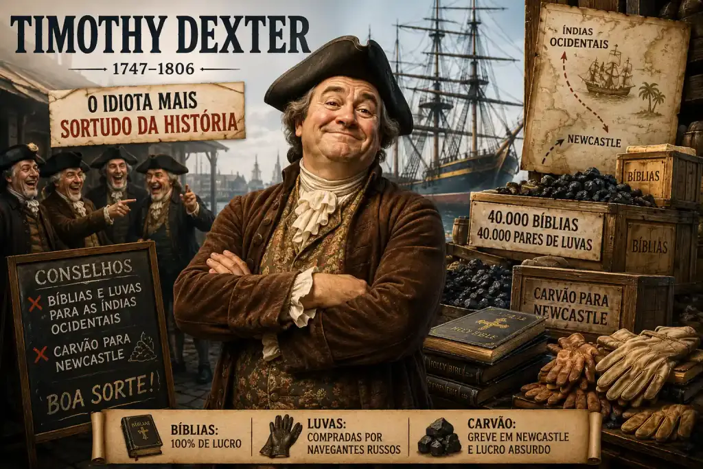 O homem que ficou conhecido como “o idiota mais sortudo da história”