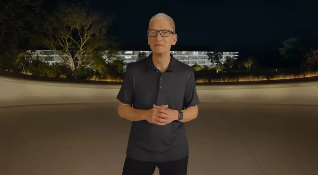 O ex-CEO da Apple, Tim Cook, continua atuando como interlocutor junto ao governo.